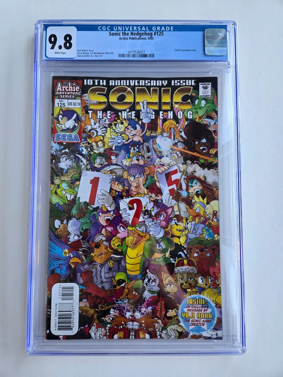 Preços baixos em Sonic the Hedgehog Archie Comics 9.8 QUASE