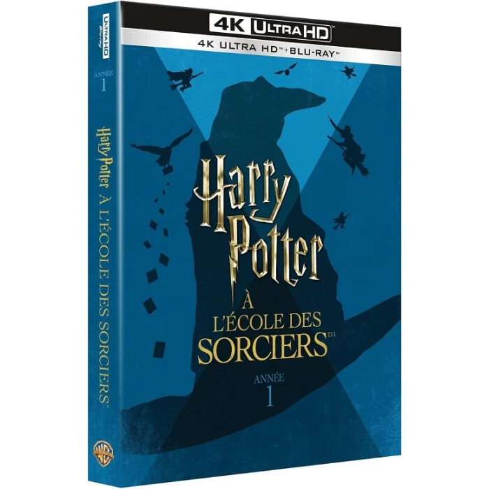 Harry Potter and the Philosopher's Stone 4K Blu-ray (Harry Potter à l'école  des sorciers) (France)