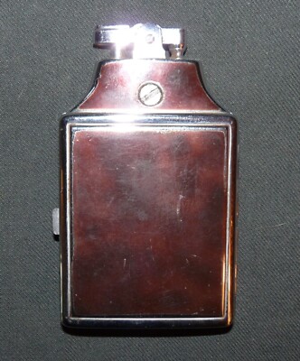 Vintage 1930s Ronson Mastercase Art Deco Cigarette Lighter Combo