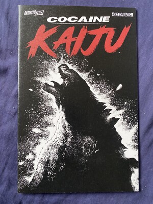 Cocaine Kaiju: Sketchbook: One-Shot (Black Edition)  Bagged & Boarded