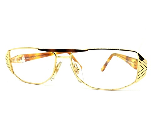 MONTATURA per occhiali da vista uomo metallo anni 90 vintage oro nuovo  italia | eBay