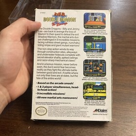 Double Dragon II (2) The Revenge - Completo - Testato (Nintendo NES) Autentico