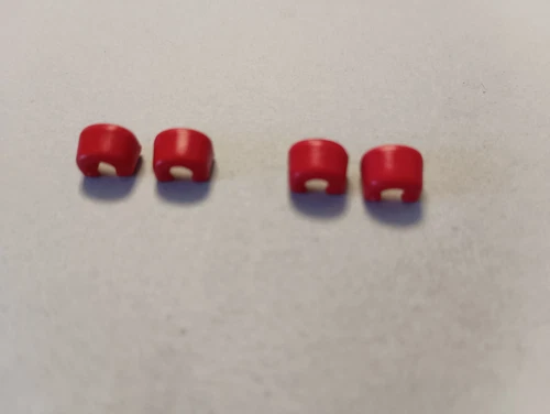 Playmobil Western -* 2 pairs of red cuffs for soldiers, cowboys