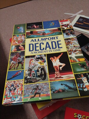 Allsport Book Of Decade A Moment in Time By Ted Smart