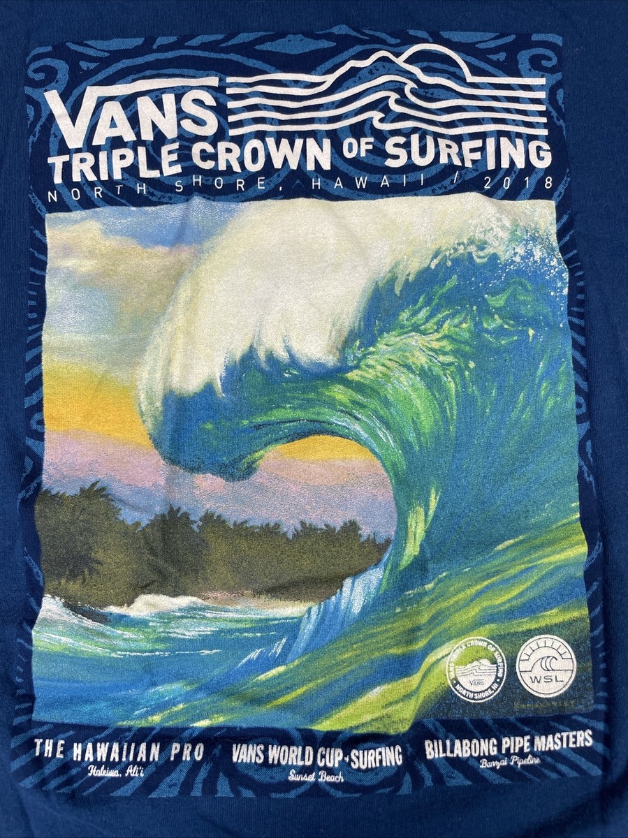 新品　G-Search Triple Crown of Surfing North Shore.HAWAII VANS TRIPLE CROWN OF SURFING NORTH SHORE HAWAII 2018 - Womens