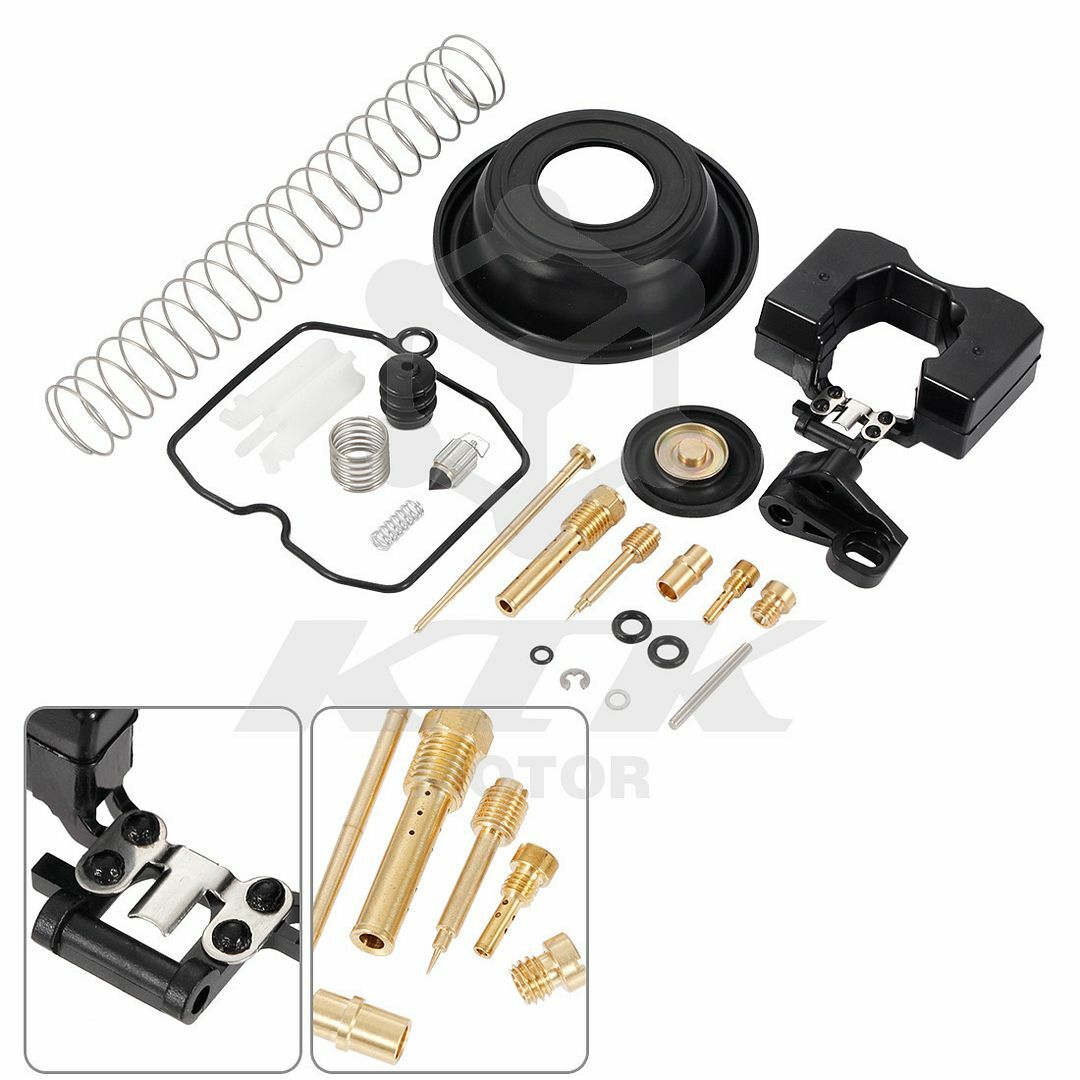 Carburetor Rebuild Repair Kit – Fits Kawasaki KLX250 & KLX250S 2001-2007 – CV40 Carb