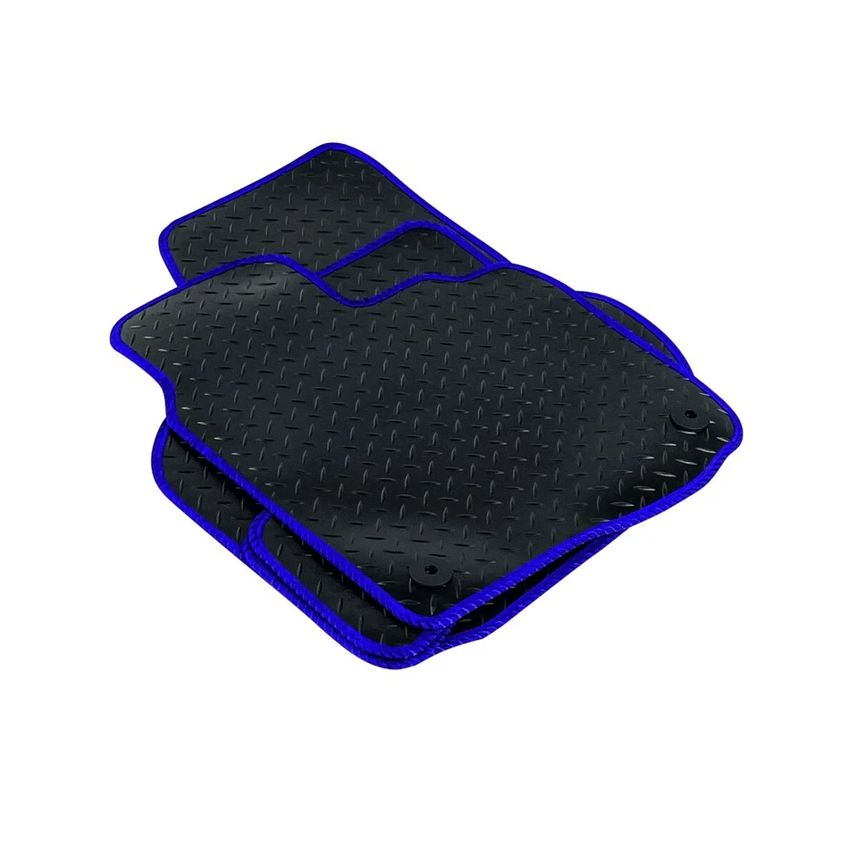 Fits Chevrolet Epica (2008 - 2011) Car Floor Mats Black Rubber 4 pcs - Image 4 of 4