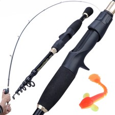 Telescopic Fishing Rods Weight Spinning Casting Carbon Pole Fishing Accessories
