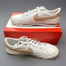 Nike Court Legacy GS White/Hemp-Black 4y