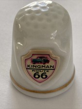 Kingman Arizona Route 66 Thimble قديم للمقتنيات Souvenir للمقتنيات