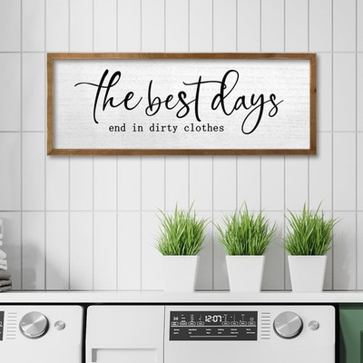 Tqianjiang Funny Laundry Room Wall Decor 2410 Inspirational Quote Sign For