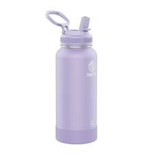 TAKEYA ACTIVES INSULATED STAINLESS STEEL WATER BOTTLE WITH STRAW 32OZ - LAVENDAR