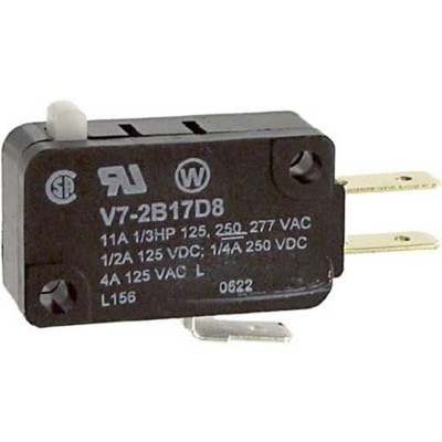 2PC HONEYWELL MICROSWITCH V7-2B17D8 Basic Switch, Miniature, 11 Amps, 250 V