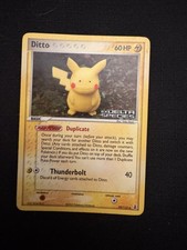 2005 Pokemon Ditto - Pikachu 39/113 - Ex Delta Species REVERSE HOLO FOIL STAMPED on eBay
