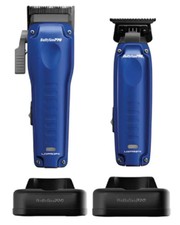 BaByliss PRO COMPACT FXONE Lo-PRO FX Blue Clipper  Trimmer COMBO - BRAND NEW