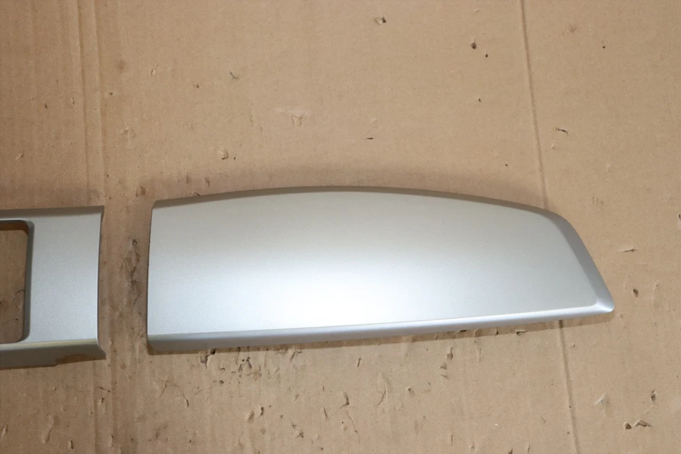 Subaru BRZ SCION FR-S 2013-2016 embellecedor de tablero bisel de audio embellecedor envolvente plateado Foto 3 de 4