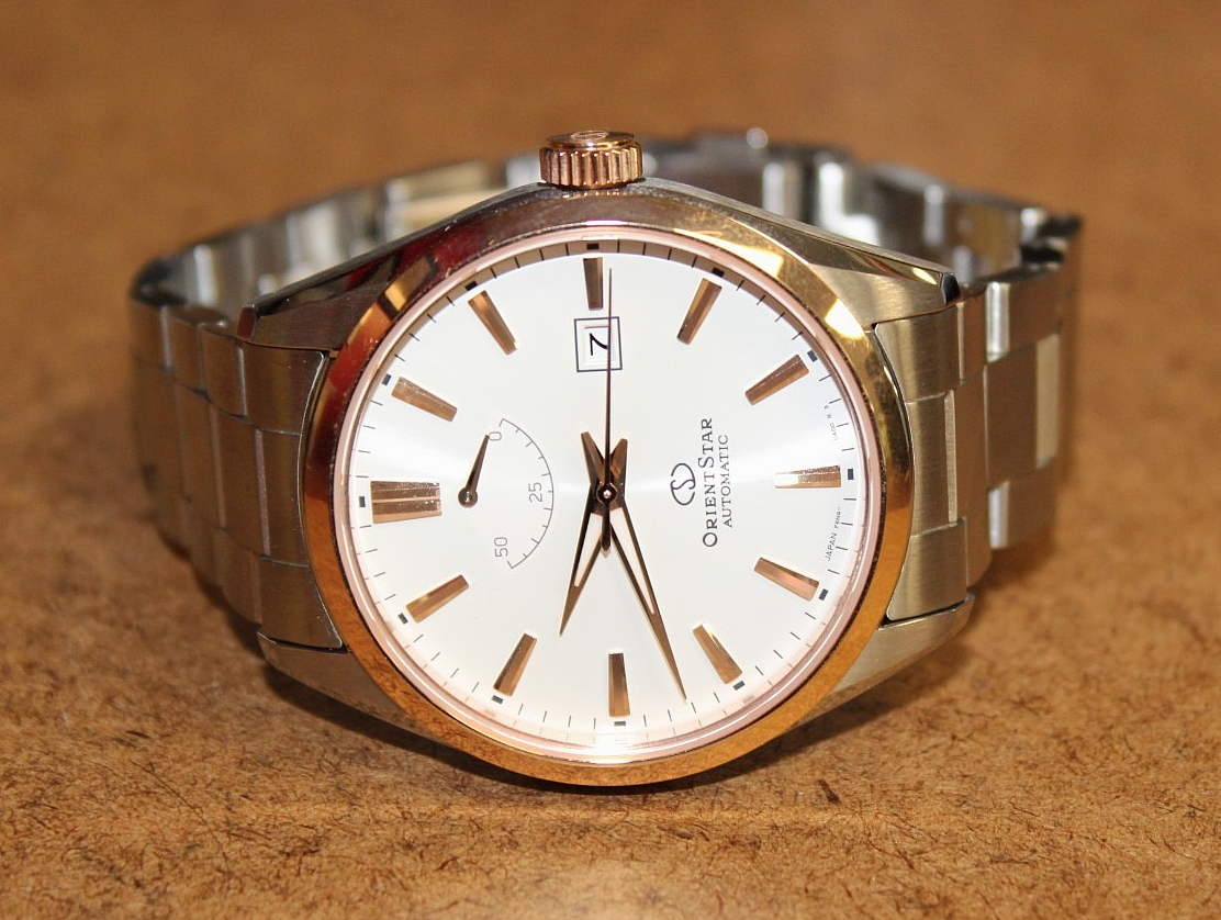 Orient Star SS Men's 42 mm Automatic Power Reserve Watch F6N4-UAJ0
