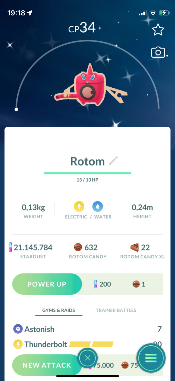 Pokémon GO Tokyo Go Fest Shiny Rotom Caterpie ETC | 20k Or 80K Dust Trade Only!