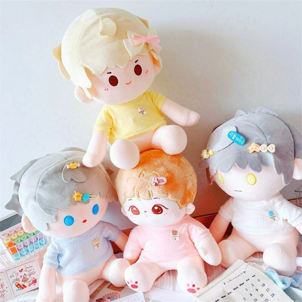 VETEMENTS Cambiare Vestire Gioco Bambola Vestiti Mini Maglietta Cava Cotone Peluche Bambola