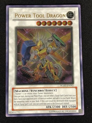 Yugioh Power Tool Dragon RGBT-EN042 Ultimate  (NM)