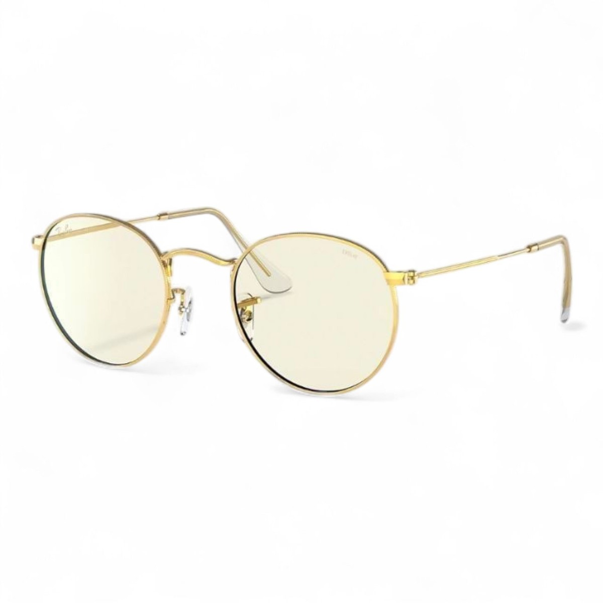 Ray Ban Evolve RB3447 Round metal New Ray Ban ROUND METAL RB3447 920/2R5 Sunglasses Rose Gold  main image 2
