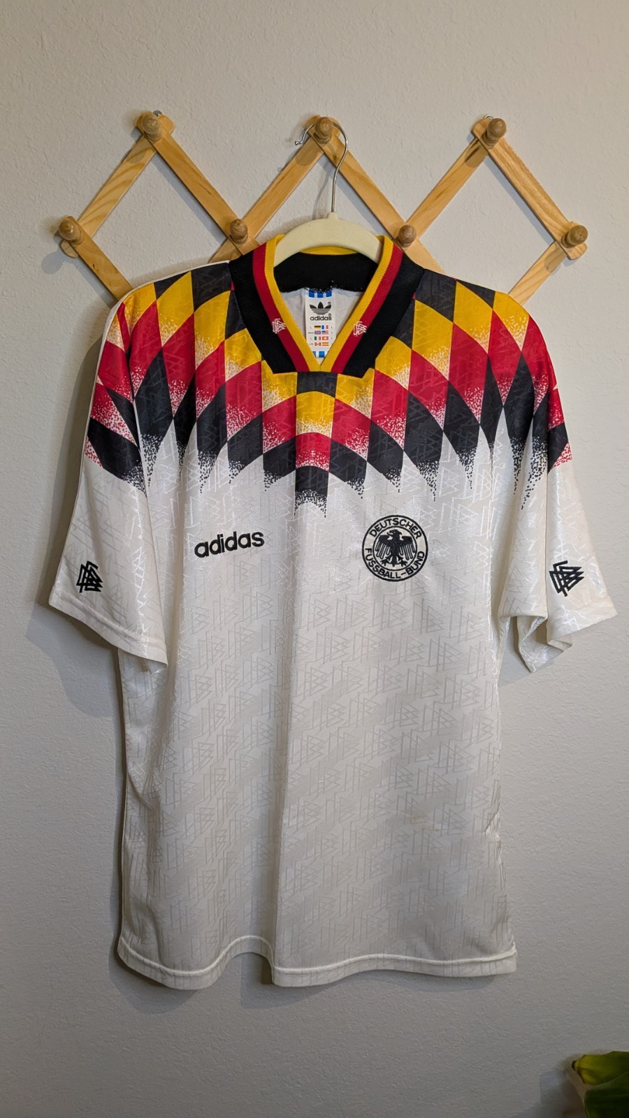 Adidas VINTAGE Germany 1994 World Cup HOME Jersey - NEW Without Tags 