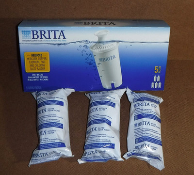 Brita Pitcher Water Filters Lot of 8x  Model 636011  NEW