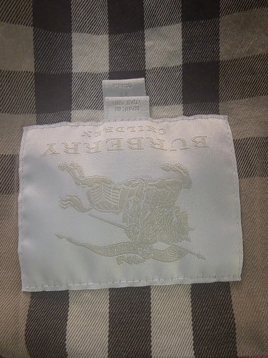 Gabardina Burberry beige con cinturón doble botonadura, forrada de sarga de algodón EE. UU. 3