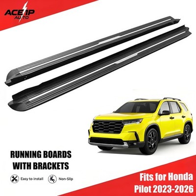 Fixed Running Boards Side Steps Pedals Fits for Honda Pilot 2023 2024 2025 2026