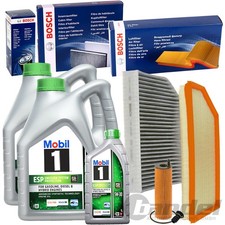 BOSCH FILTERSET+MOBIL 5W30 &Ouml;L passend f&uuml;r MERCEDES 350 400d W/S 213 CLS 257 GLE