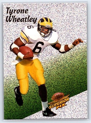 1995 Superior Pix #2 Tyrone Wheatley Open Field