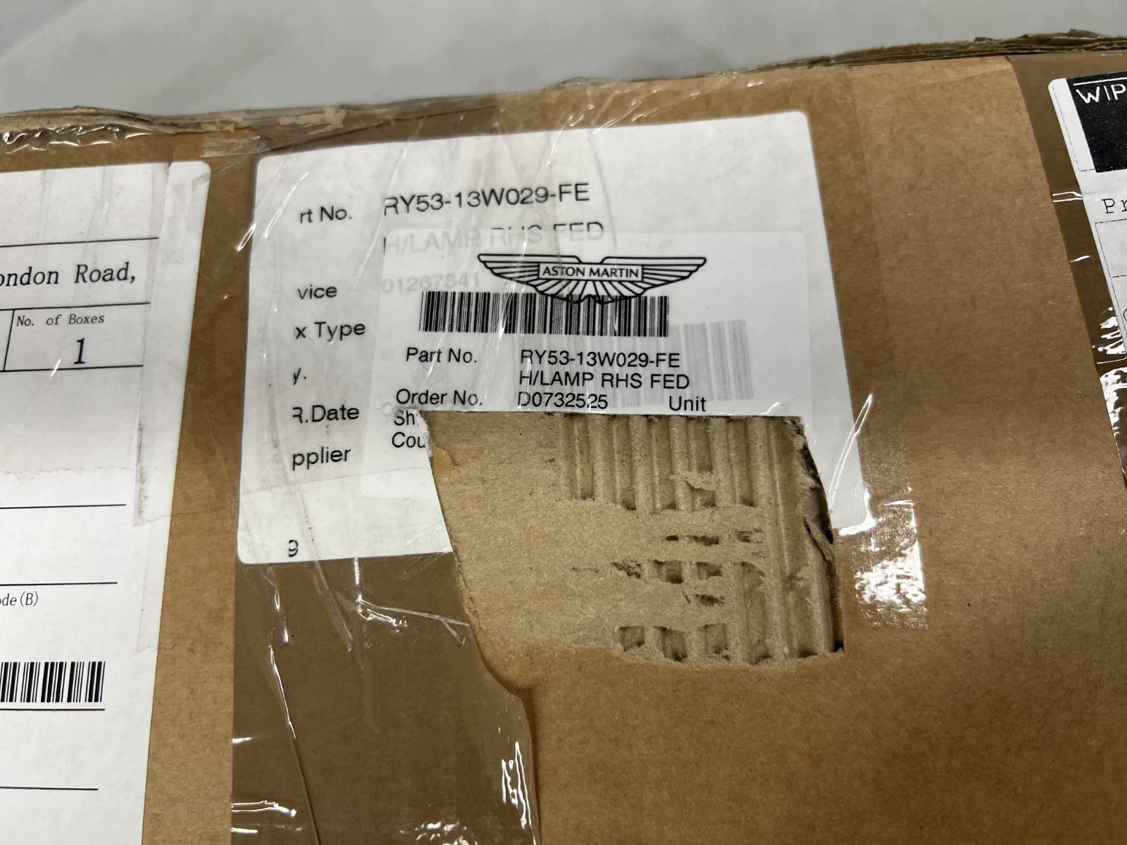 2024-2025 ASTON MARTIN DB12 RIGHT PASSENGER SIDE RH HEADLIGHT LED OEM