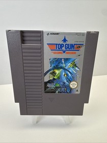 Top Gun The Second Mission NES Game Complete Boxed CIB With Manual PAL A