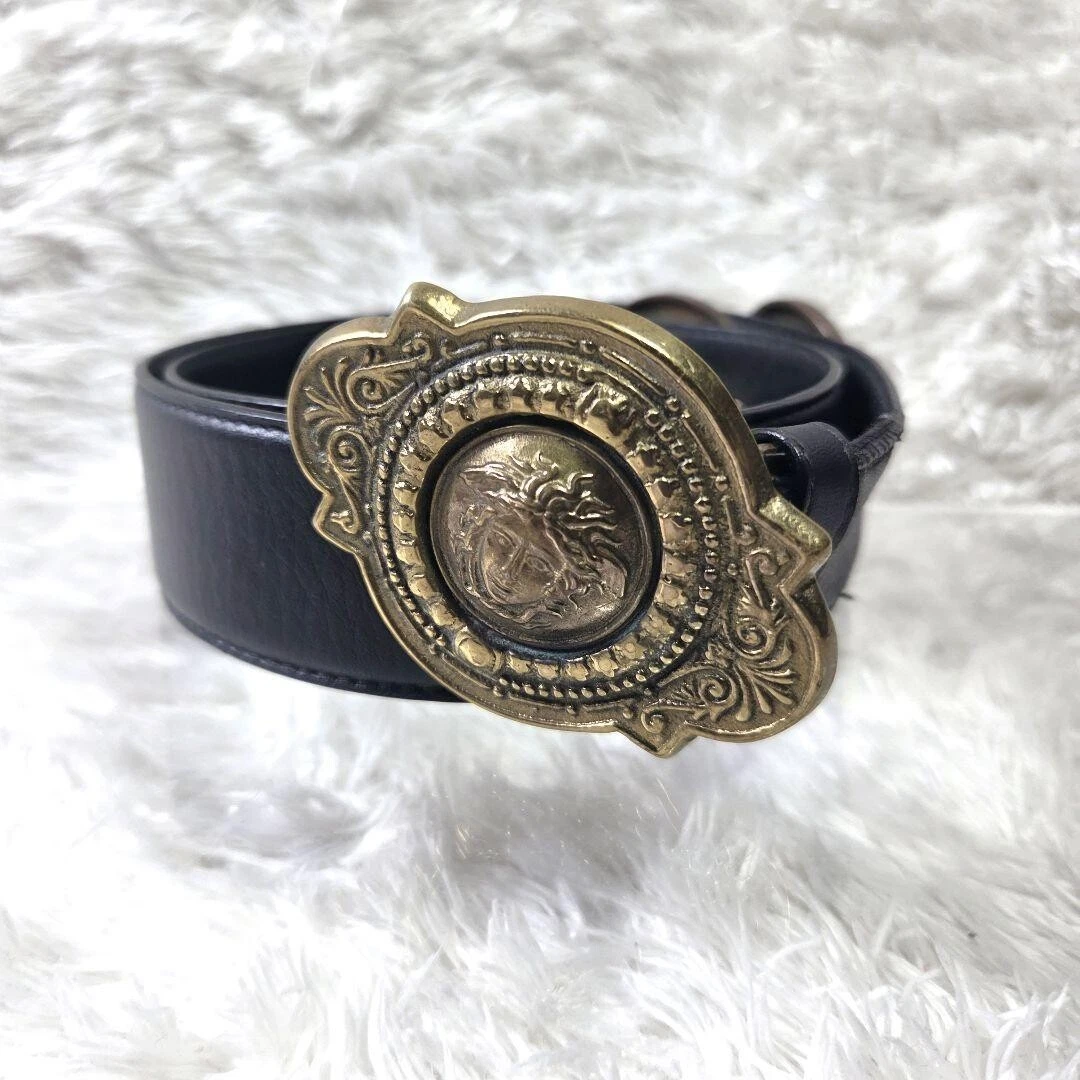 Versace Leather with Vintage Belts for Men for sale | eBay