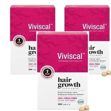 Viviscal Professional Hair Growth Supplement for Women Tablet 180, EX 7/27 3Pack
