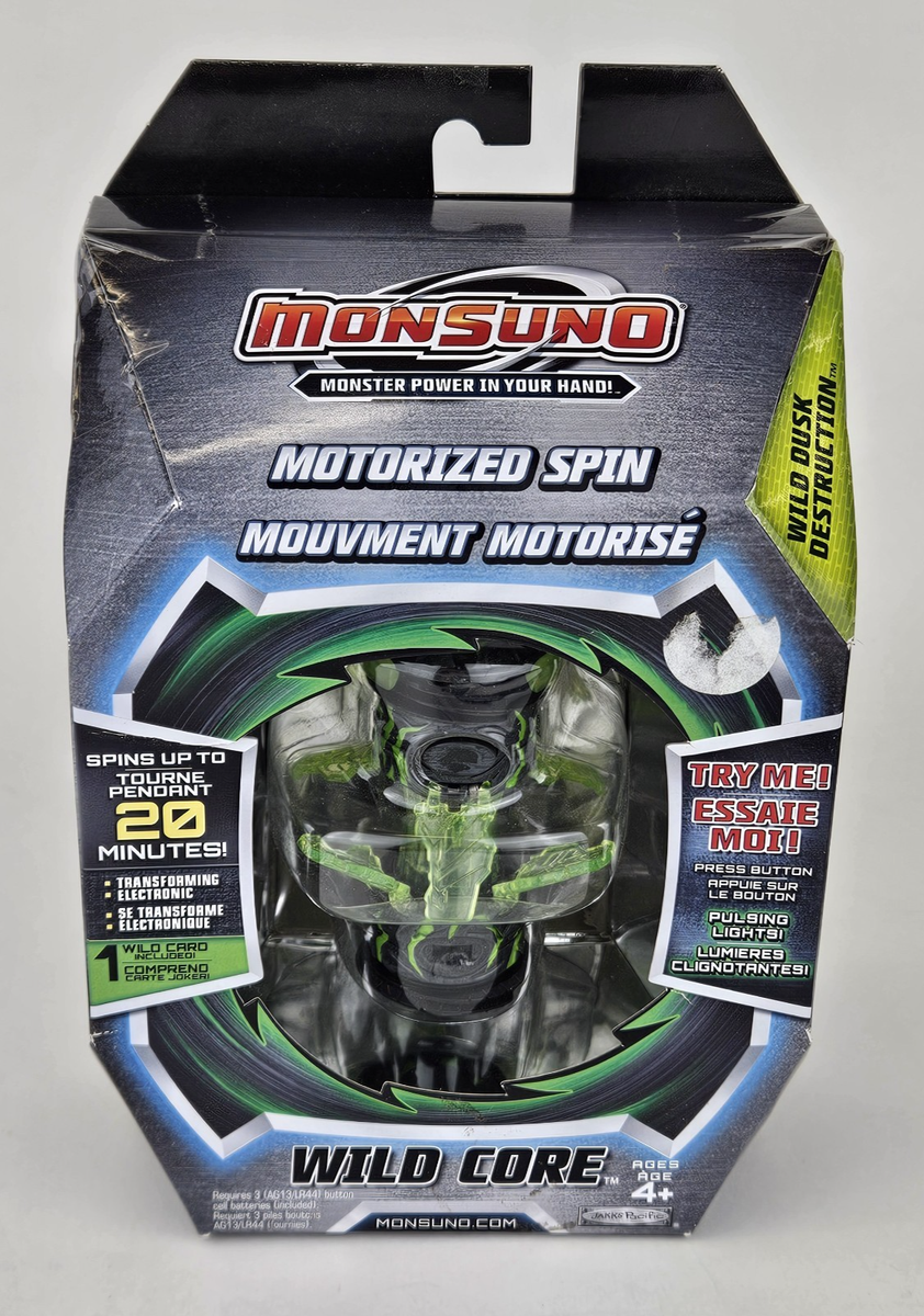 Monsuno Wild Core Motorized Spin Green - Wave 3 PKGDSTRS | eBay