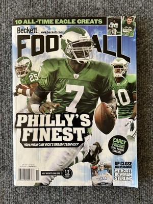 Beckett Football Magazine November 2011 Micheal Vick Philadelphia Eagles