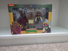 NECA Teenage Mutant Ninja Turtles Splinter & Baxter Action Figure