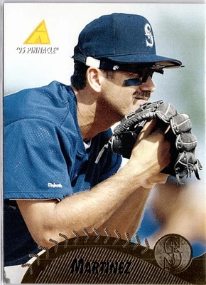 1995 Pinnacle Museum Collection 97 Edgar Martinez Mariners - Image 1 of 4