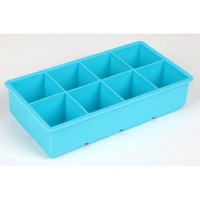 10X Silikon-EiswüRfelform EiswüRfelbehäLter EiswüRfelschale EiswüRfel 8Er