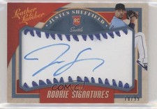 2019 Panini Leather & Lumber 70/99 Justus Sheffield #119 Auto 8k4