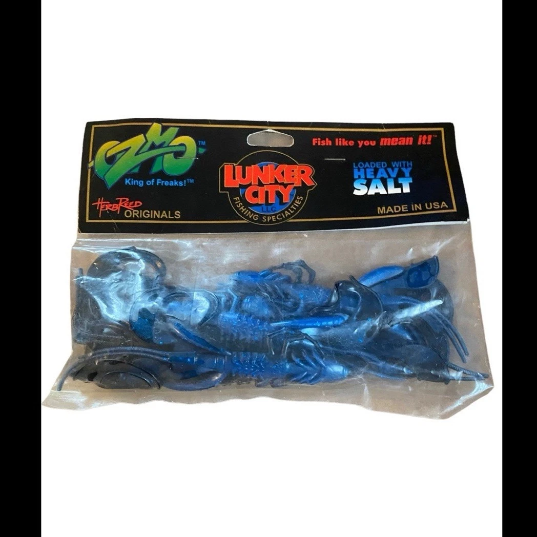 Lunker City Spanky Lure with Heavy Salt, 8 per Bag