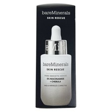bareMinerals Skin Rescue Pure Smooth Serum 1 fl. oz Anti Aging Niacinamide