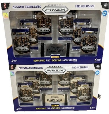 2x  COSTCO SPECIAL 2025 Panini Prizm WNBA BUNDLE