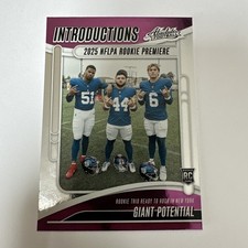 GIANT POTENTIAL 2025 ABSOLUTE INTRODUCTIONS ROOKIE PREMIERE RC Dart Skattebo