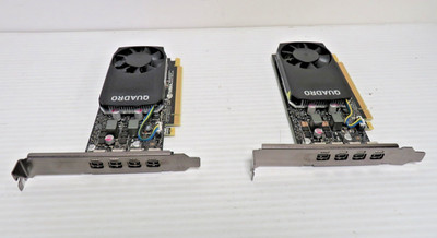 Lot of 2 NVIDIA QUADRO P620 2GB L11436-002 L85877-001 900-5G178-0340-000