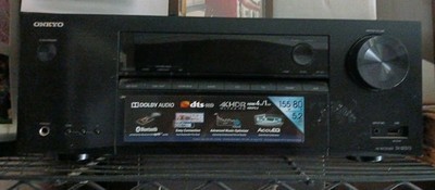 Onkyo TX-SR373 5.2 Channel Bluetooth A/V Receiver - Black