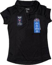 Nautica Girls School Uniform Short Sleeve Shirt Size Medium Plus UPF 50 
