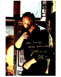 JOHN WOO - Director - Face/Off / Mission Impossible II - Autograph Photo