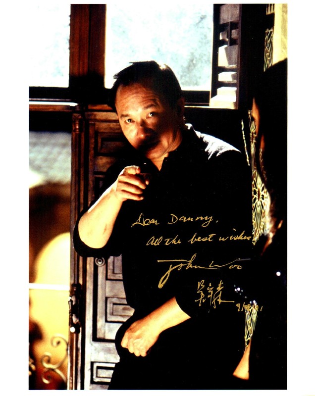 JOHN WOO - Director - Face/Off / Mission Impossible II - Autograph Photo